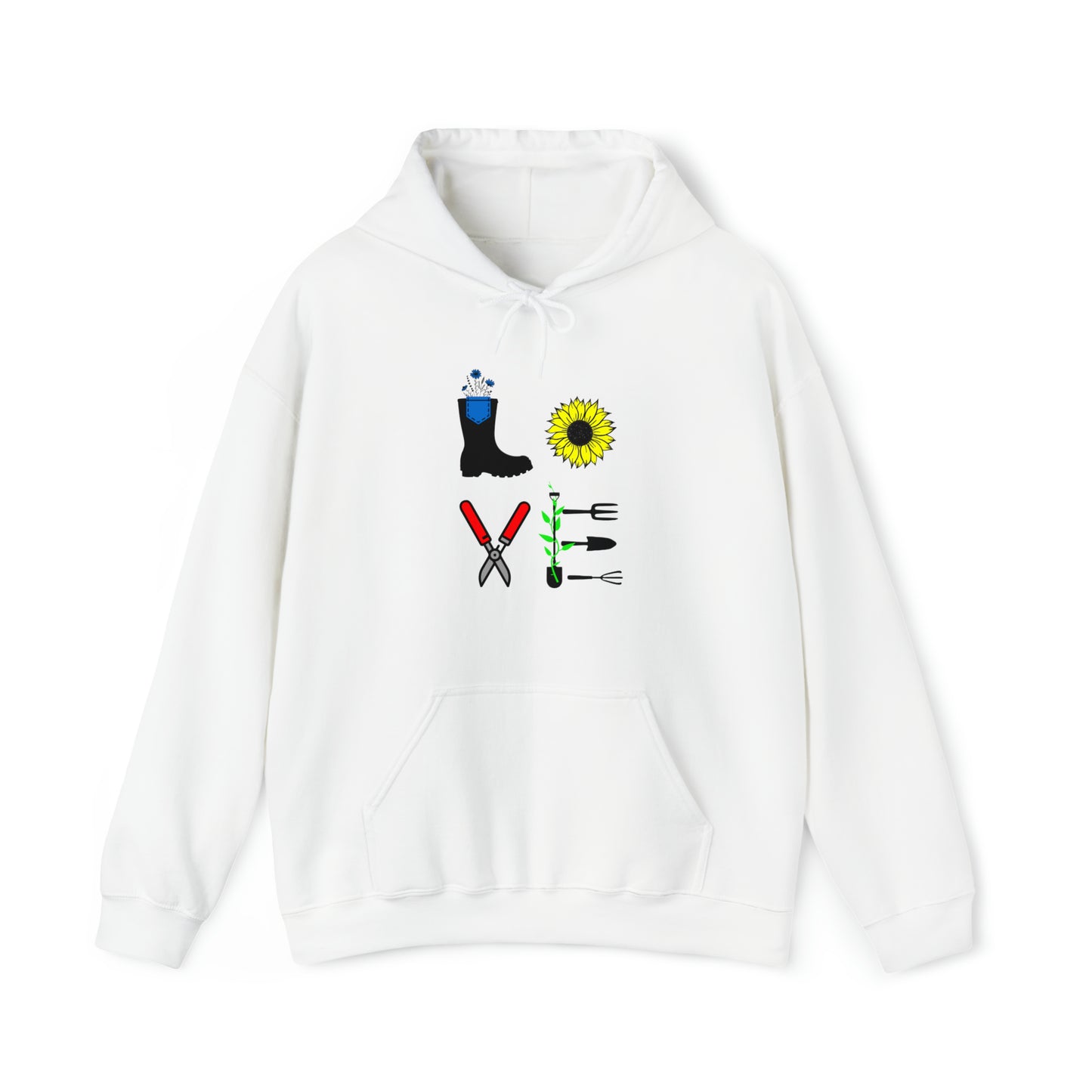 Garden Love - Sweat-shirt à capuche unisexe Heavy Blend™