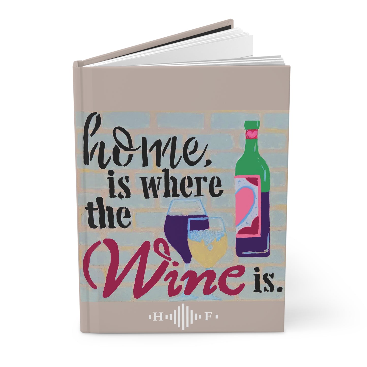 Wine Time - Hardcover Journal Matte