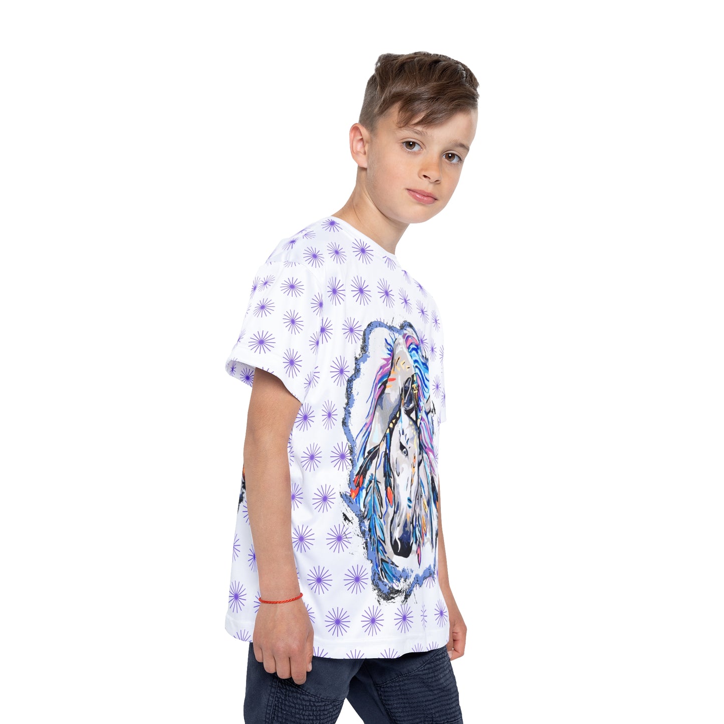 Gypsy horse - Kids Sports Jersey Tee