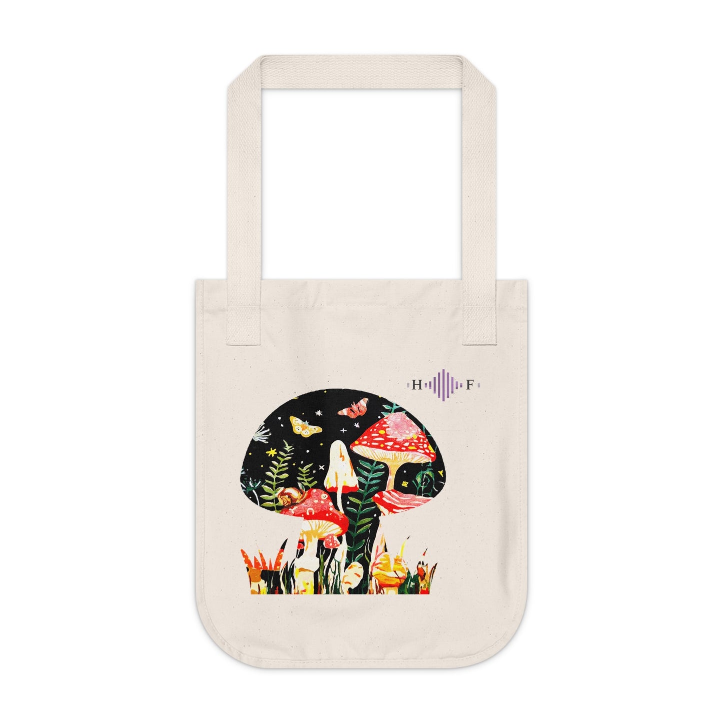 Mushroom Nights - ORGANIC Canvas Tote Bag