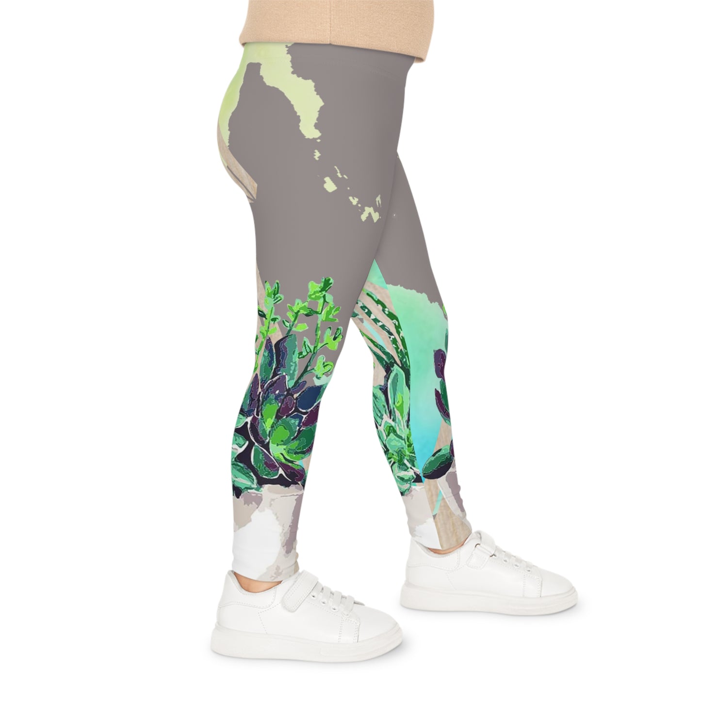 Cool Succulents - Leggings pour enfants (AOP)