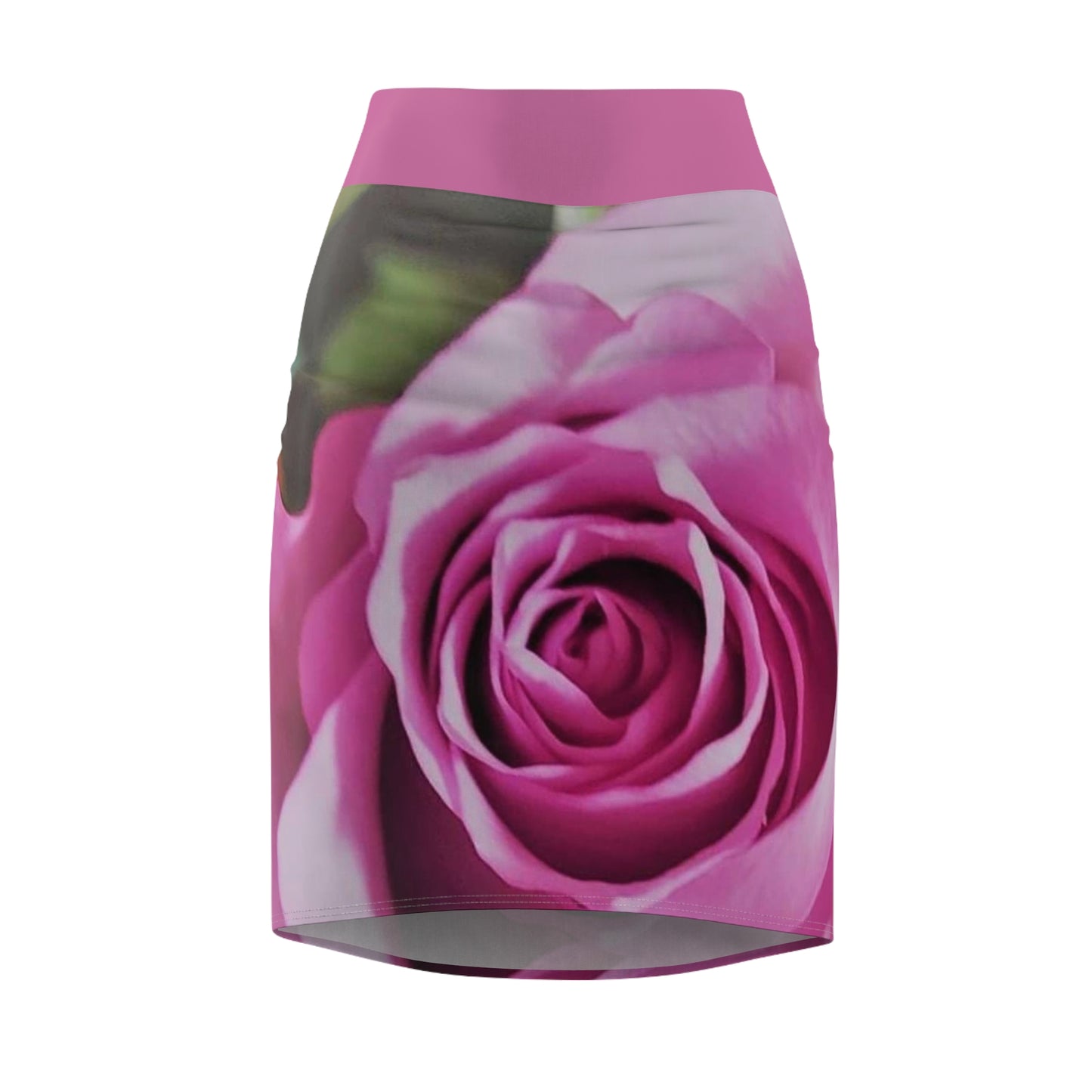 Pink Rose - Pencil Skirt