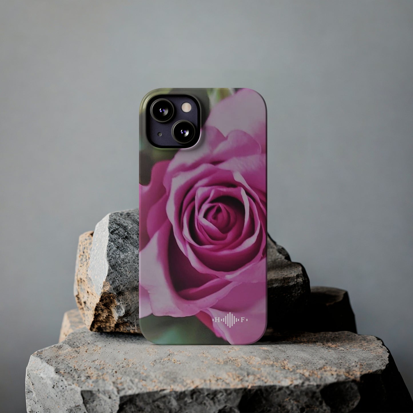 Pink Rose - Slim Phone Cases