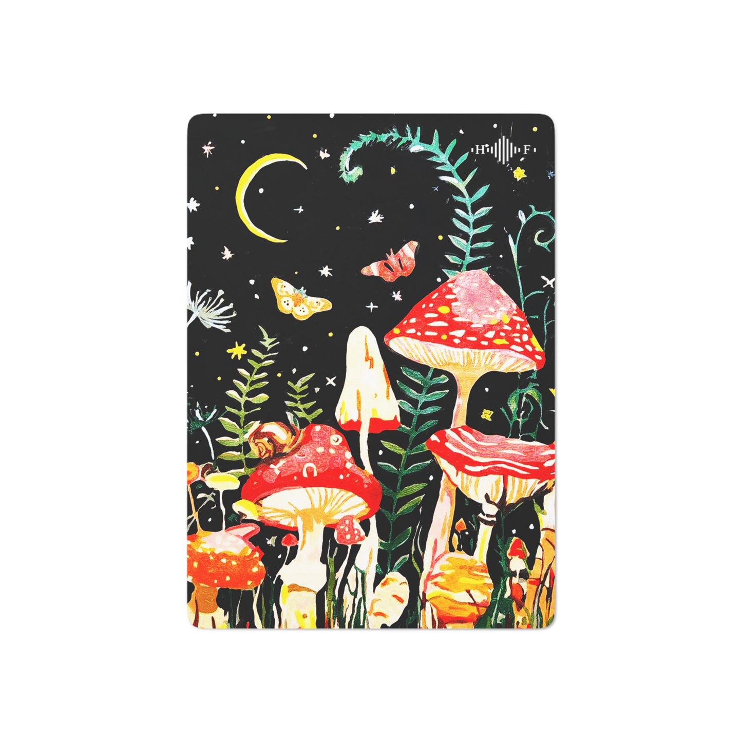 Mushroom Nights Playing Cards