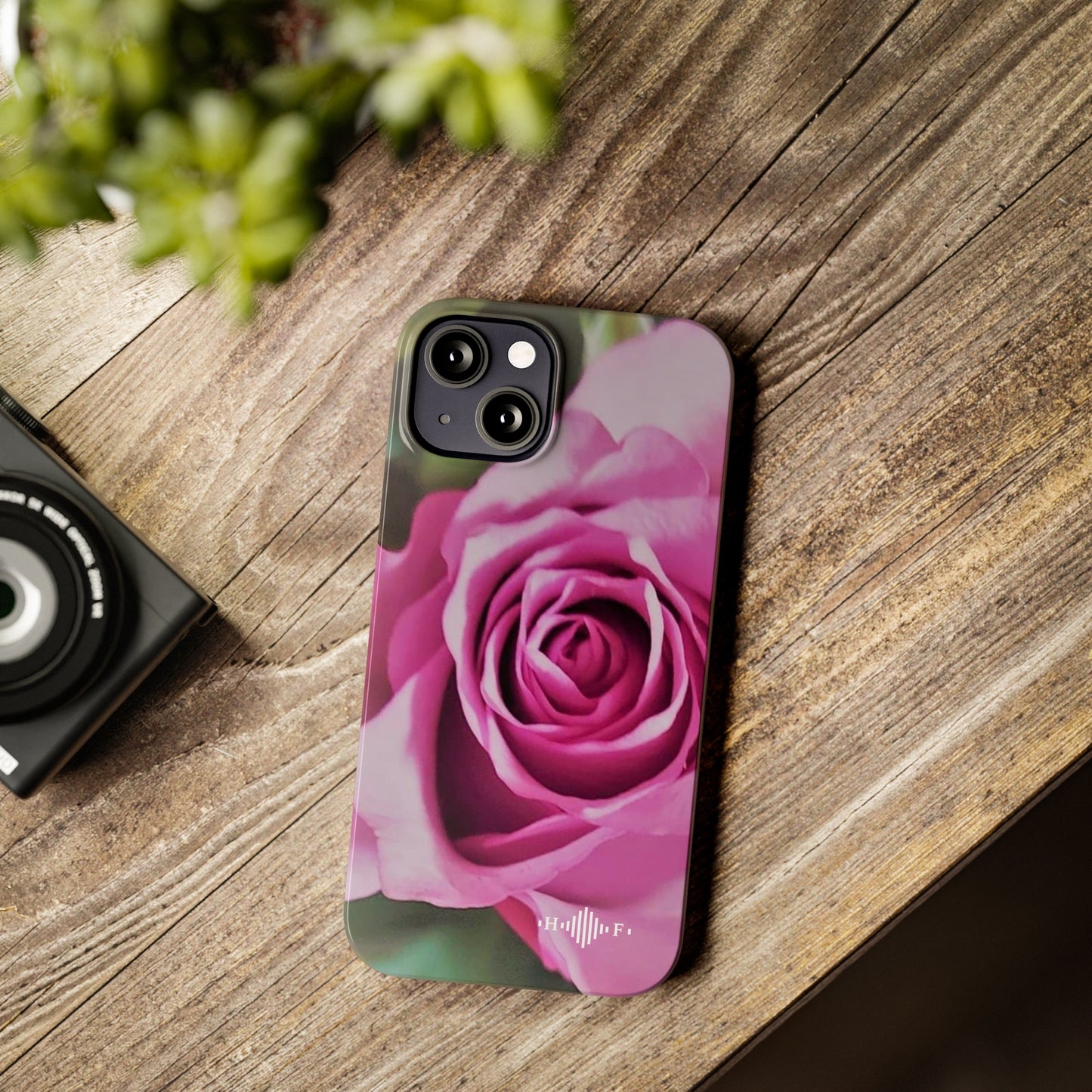 Pink Rose - Slim Phone Cases