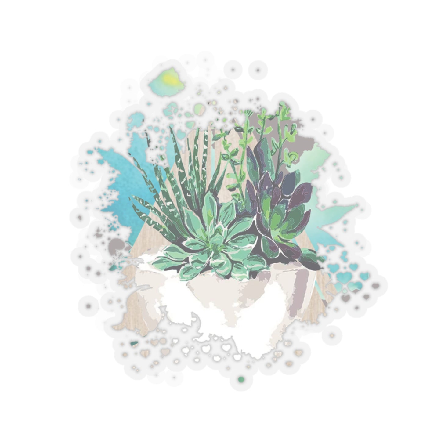 Cool Succulents - sticker