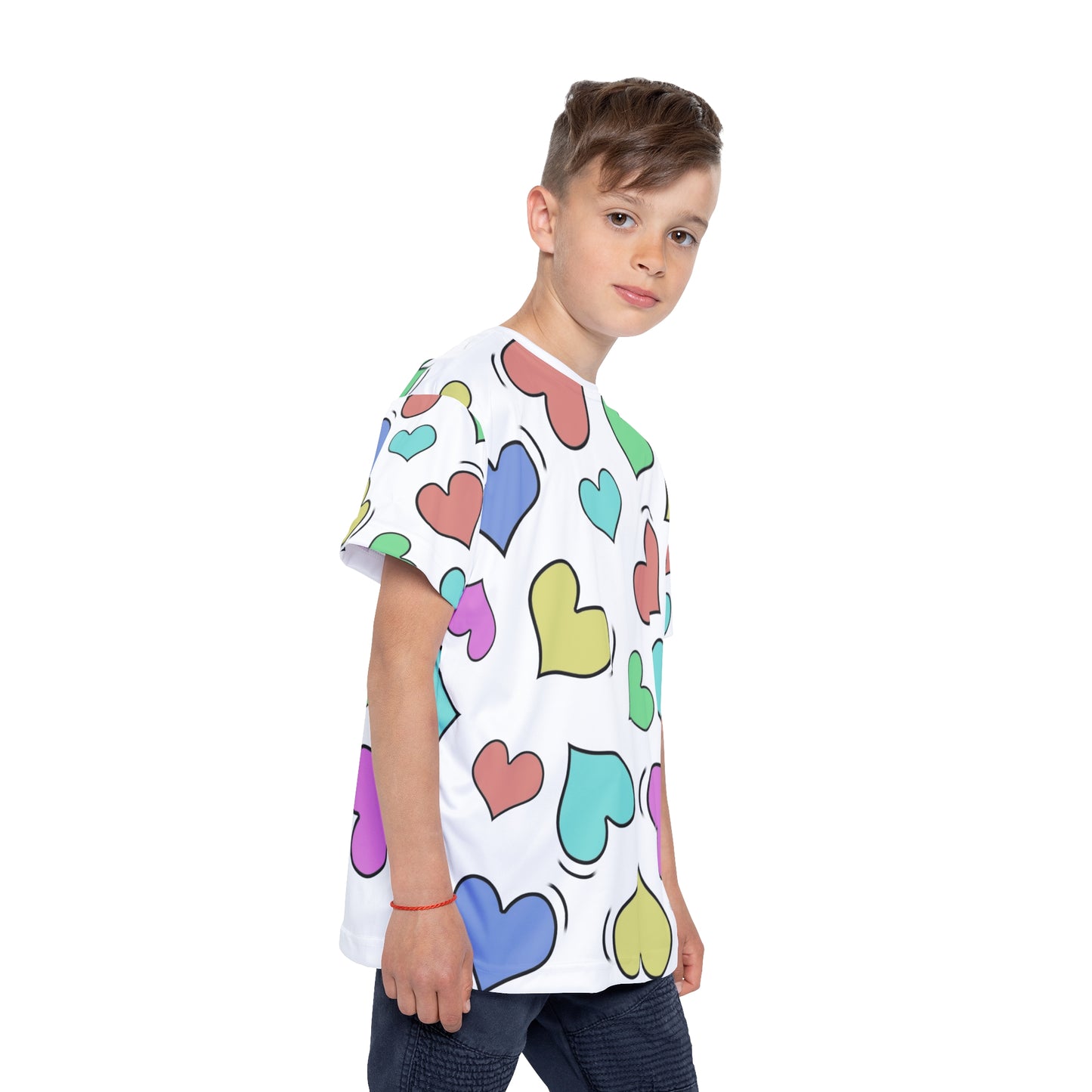 Sweetie Hearts - Kids Sports Jersey Tee