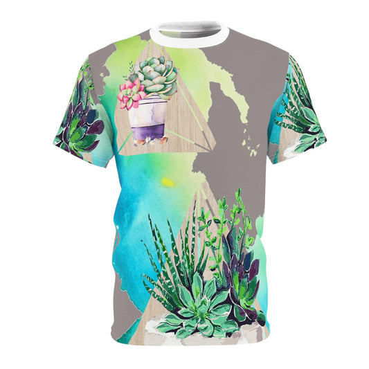 T-shirt confort Calm Succulents