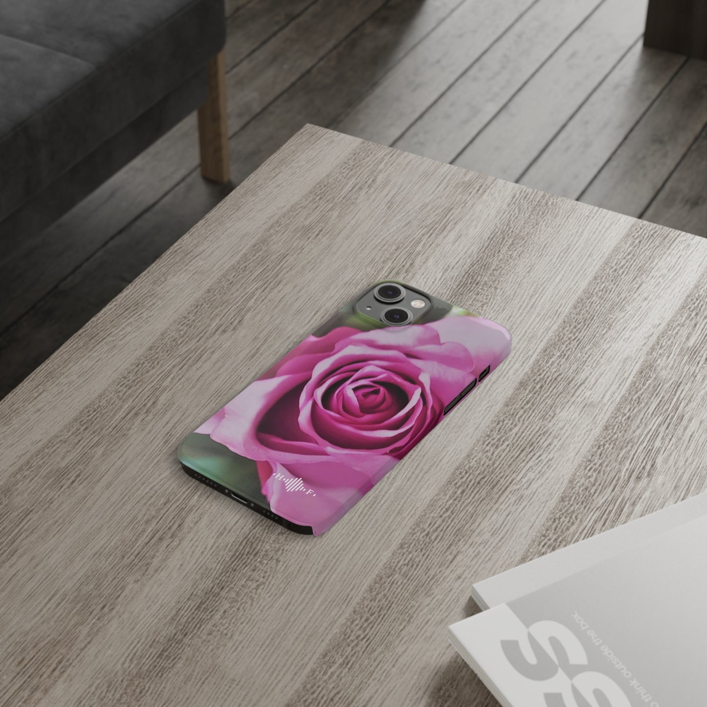 Pink Rose - Slim Phone Cases