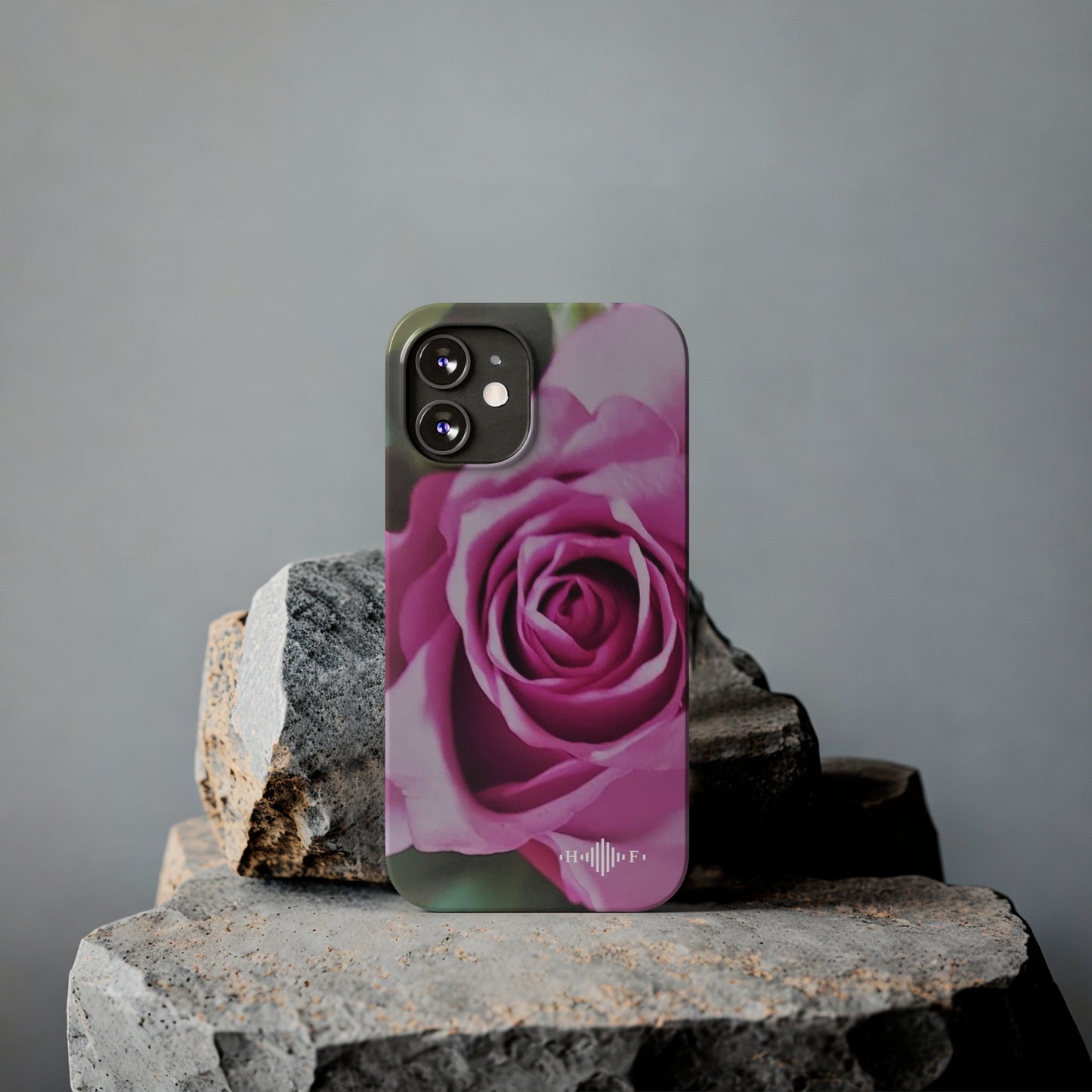 Pink Rose - Slim Phone Cases