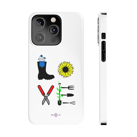 Garden Love - Slim Phone Cases