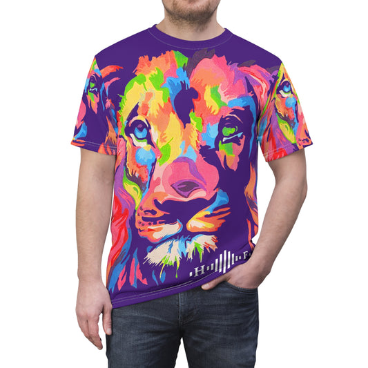 Lionheart (Violet) - T-shirt confort