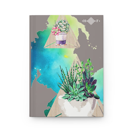Cool Succulents Hardcover Journal Matte