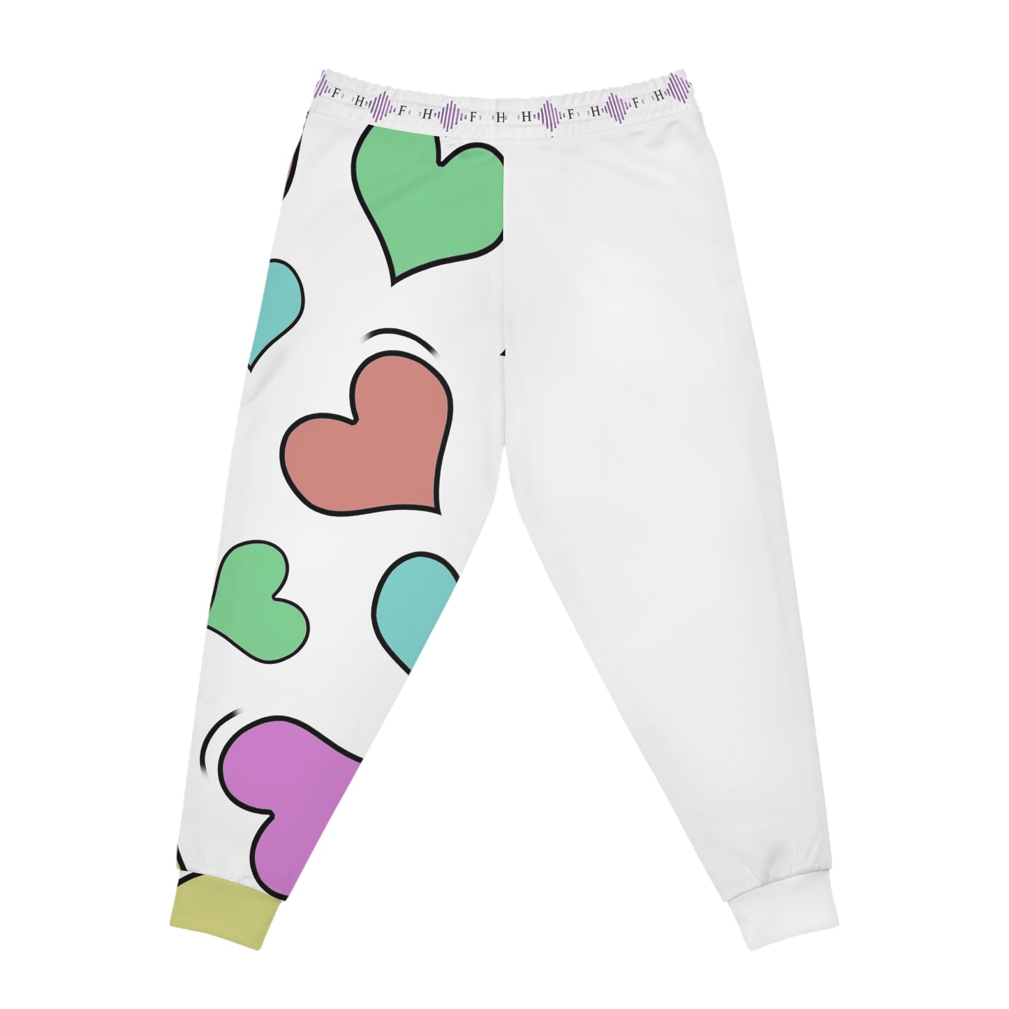 Sweetie Hearts blanc- Athletic Joggers (AOP)