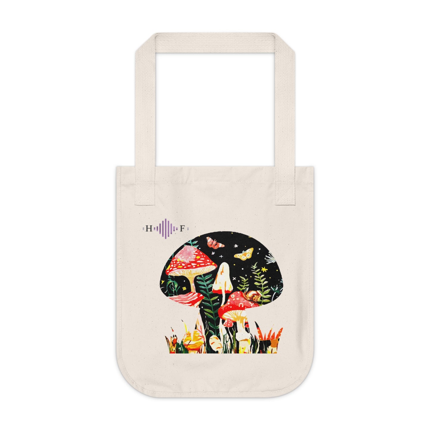 Mushroom Nights - ORGANIC Canvas Tote Bag