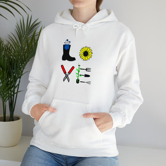 Garden Love - Sweat-shirt à capuche unisexe Heavy Blend™