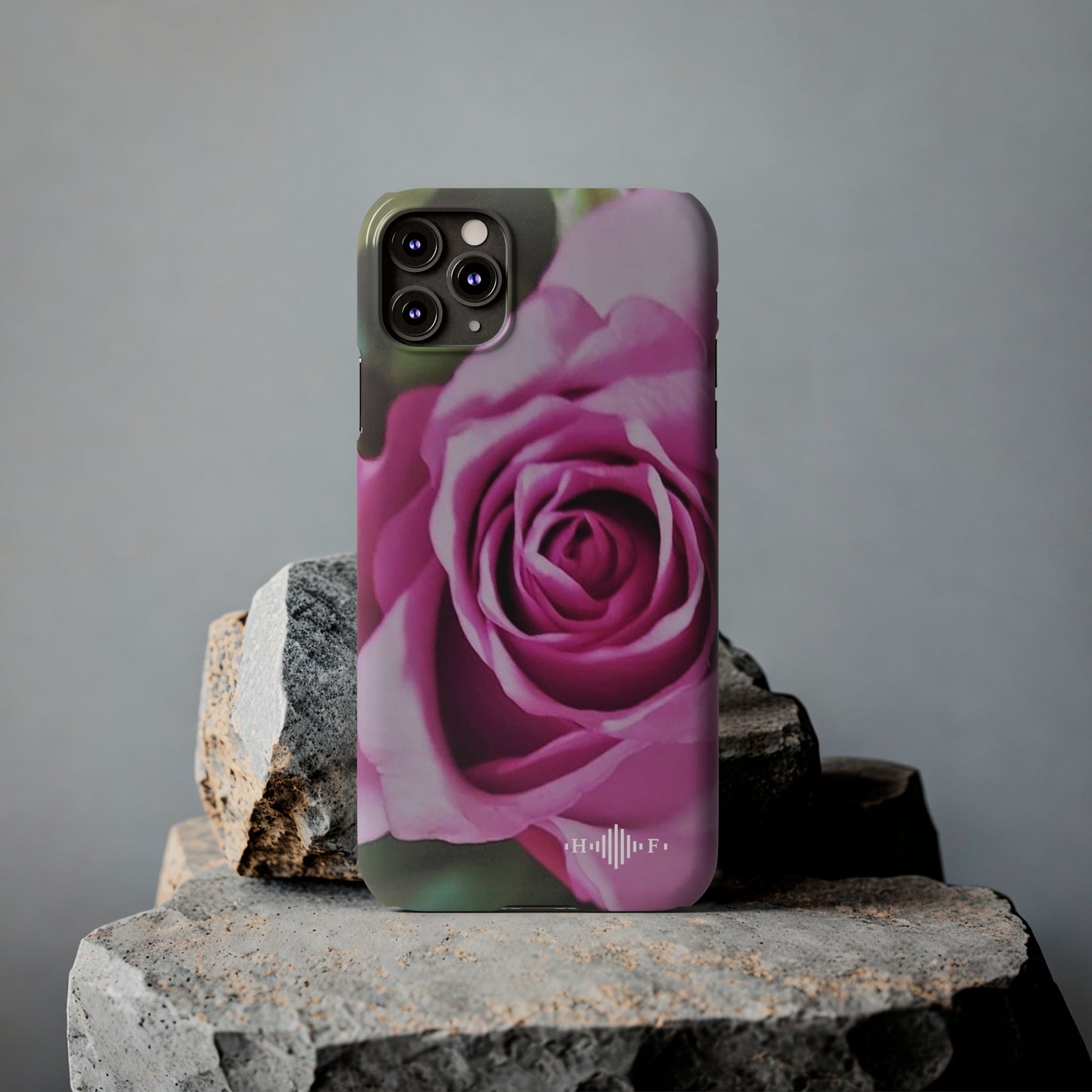 Pink Rose - Slim Phone Cases