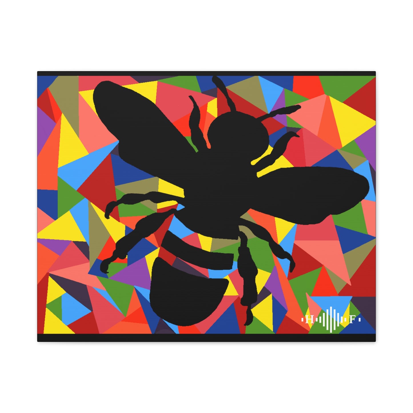 Bee Prism - Canvas Stretched, 0.75"