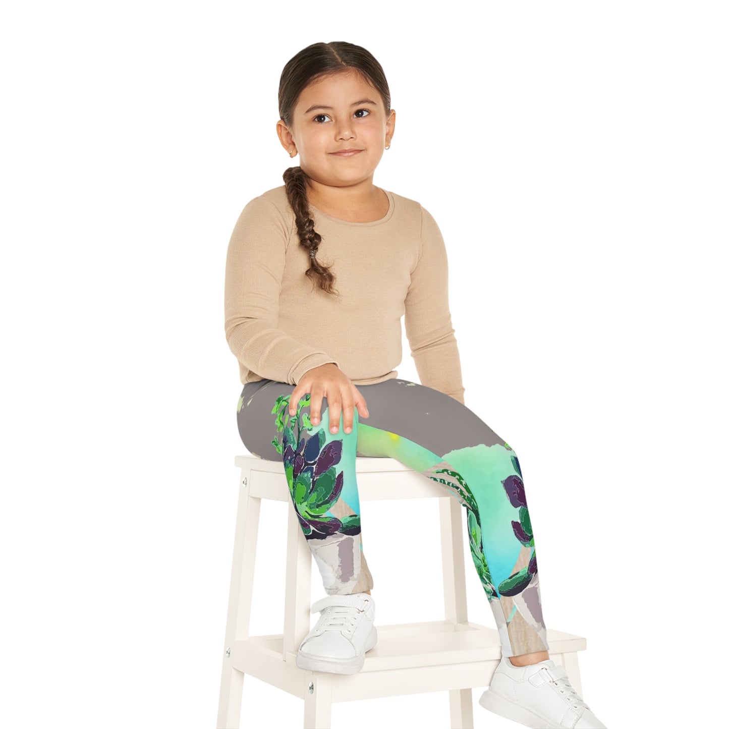 Cool Succulents - Leggings pour enfants (AOP)