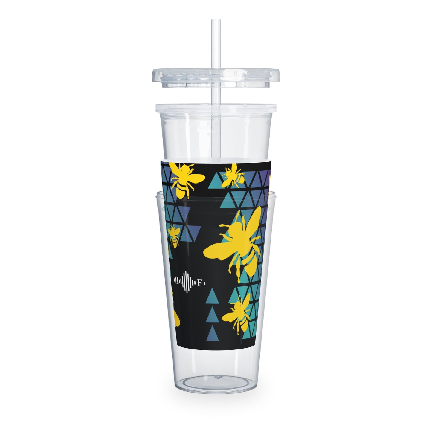 Golden Bees - Tumbler with Straw