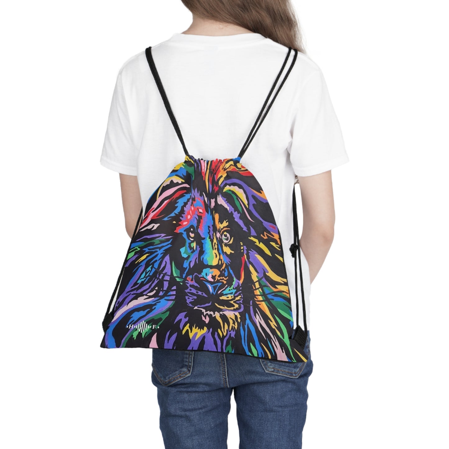 Lyre the Lyran - Outdoor Drawstring Bag