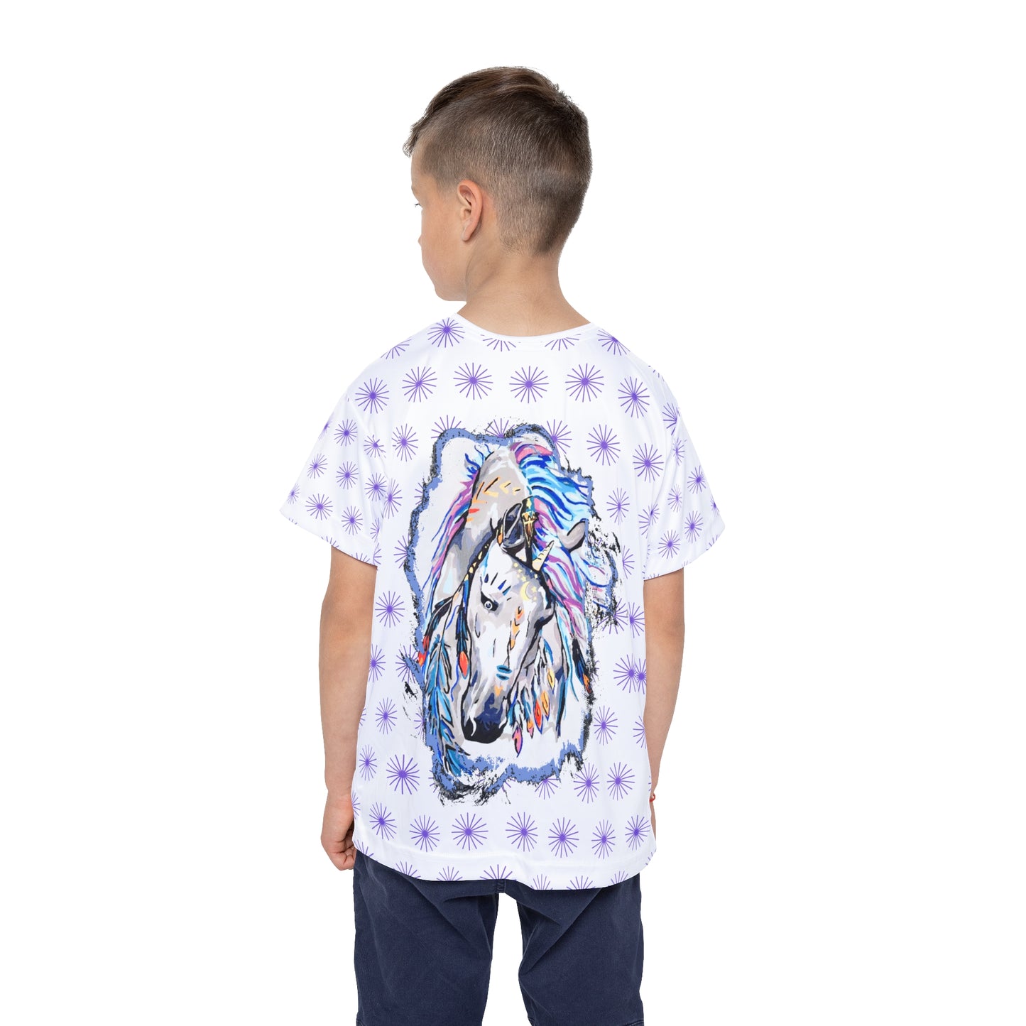 Gypsy horse - Kids Sports Jersey Tee