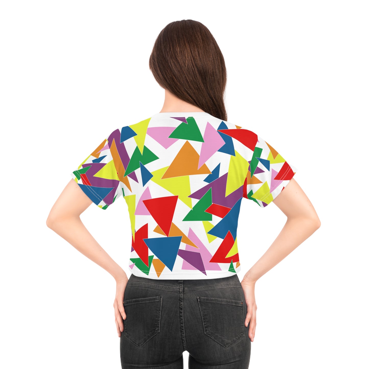 Triangle Tangle - T-shirt court (AOP)