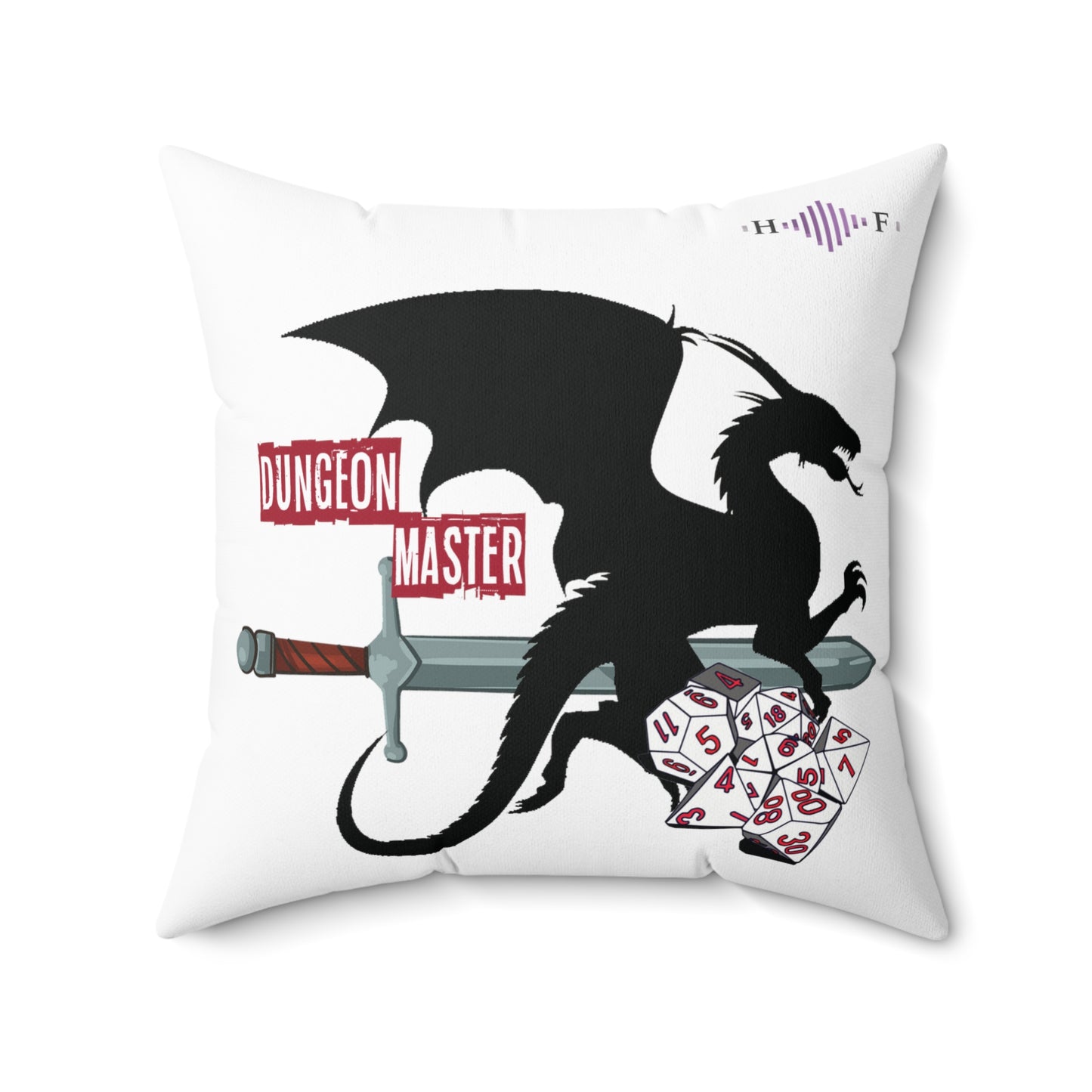 Dungeon Master - Square Pillow ( DM )
