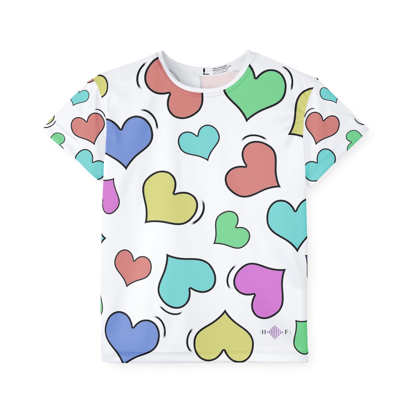 Sweetie Hearts - Kids Sports Jersey Tee