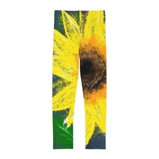 Sunflower in Chalk - Kids Leggings (AOP)