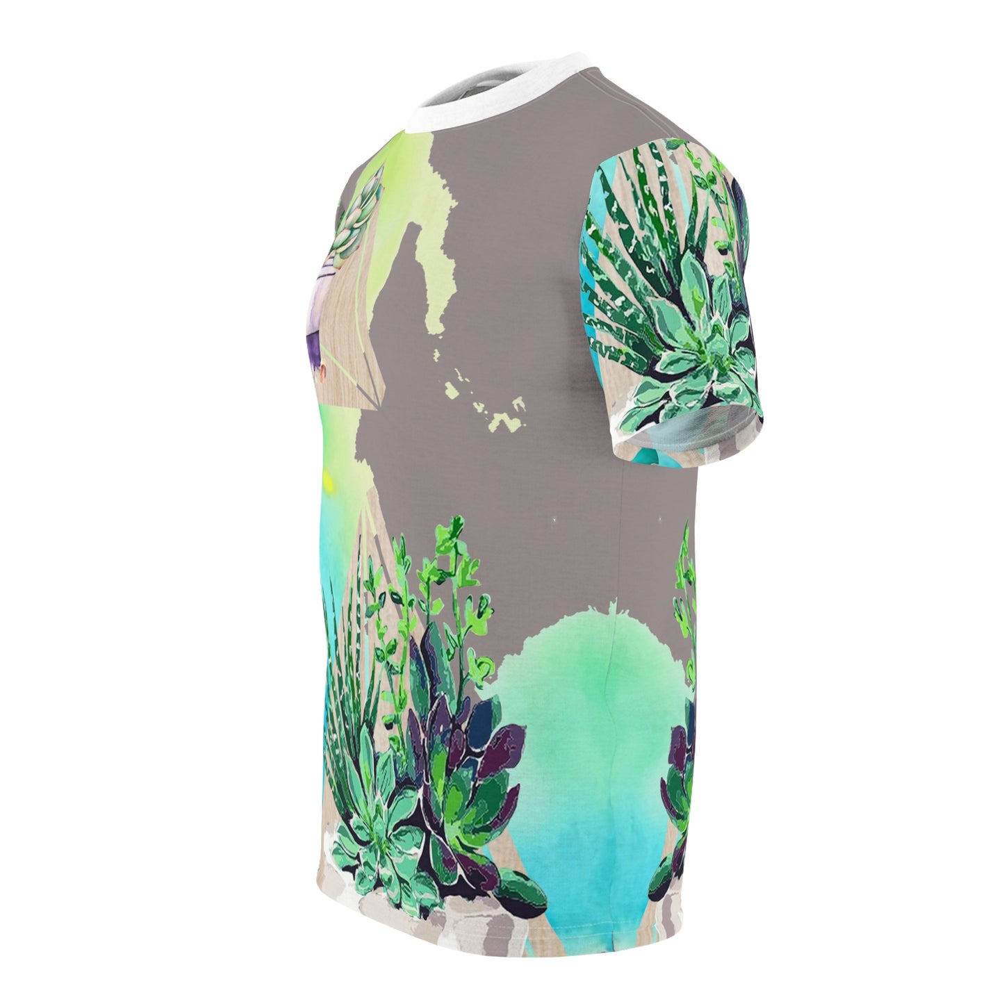 T-shirt confort Calm Succulents