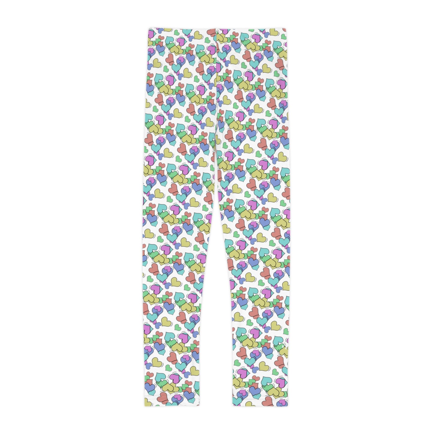 Sweetie Hearts ( white ) - Kids Leggings (AOP)