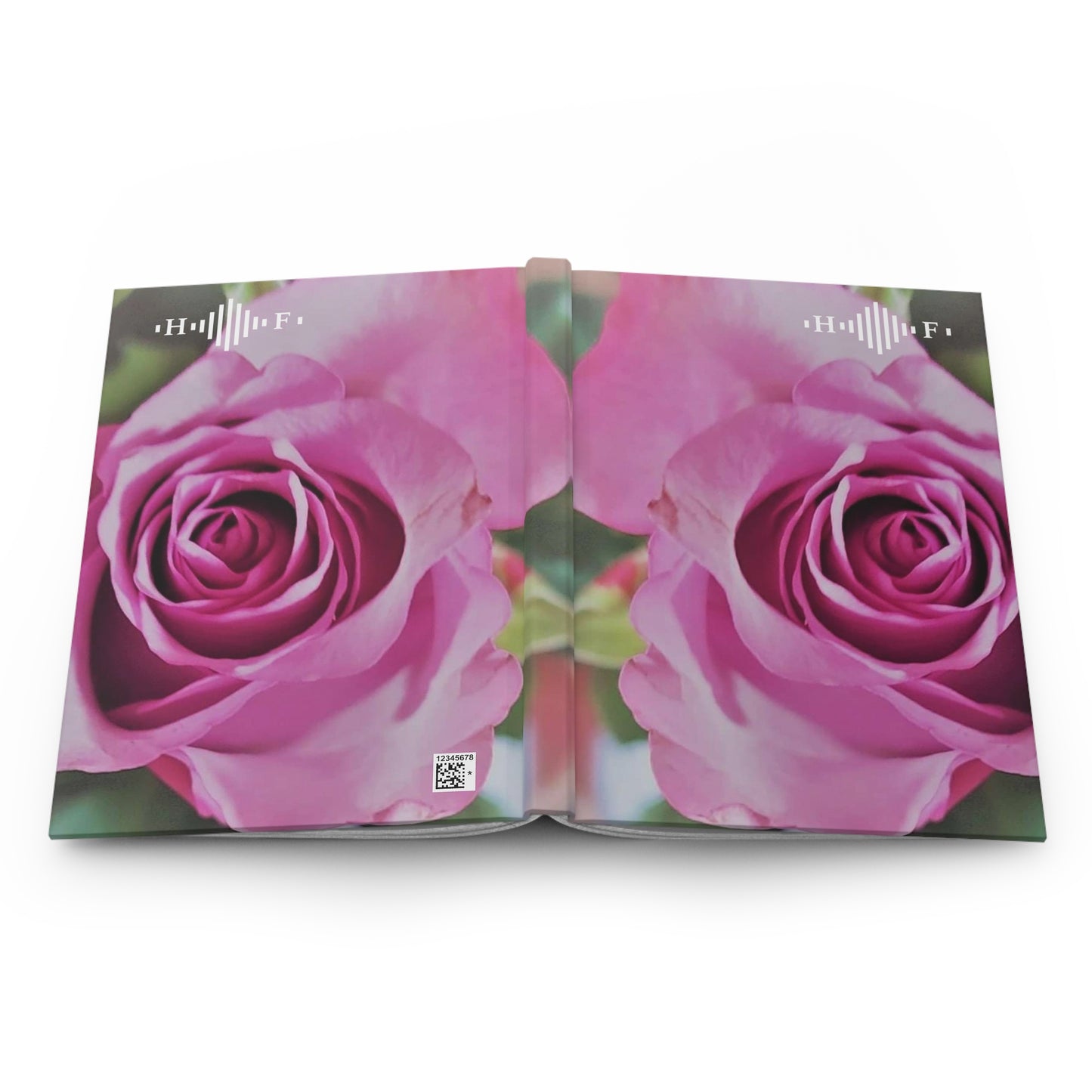 Pink Rose - Hardcover Journal Matte
