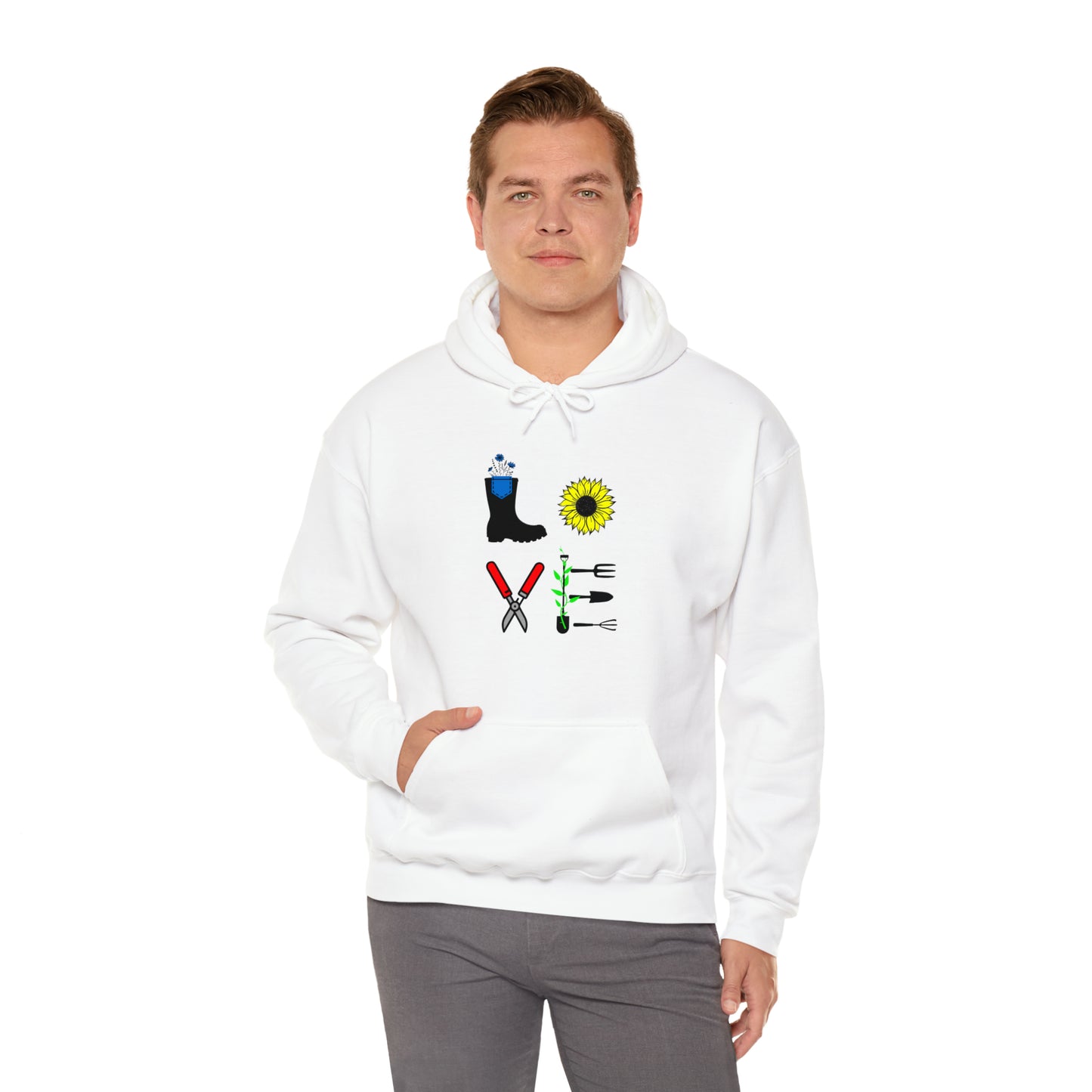 Garden Love - Sweat-shirt à capuche unisexe Heavy Blend™