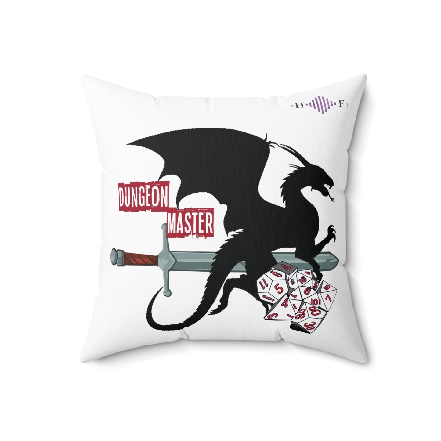 Dungeon Master - Square Pillow ( DM )