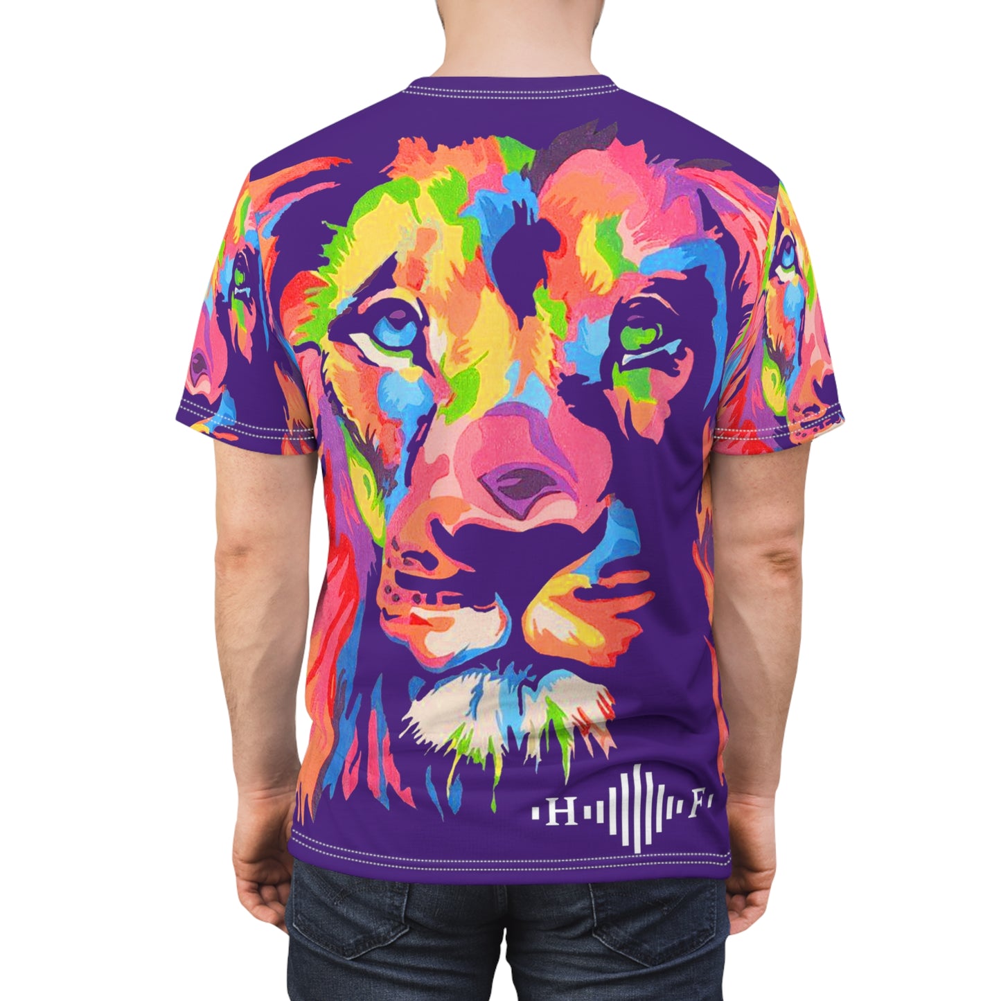 Lionheart (Violet) - T-shirt confort
