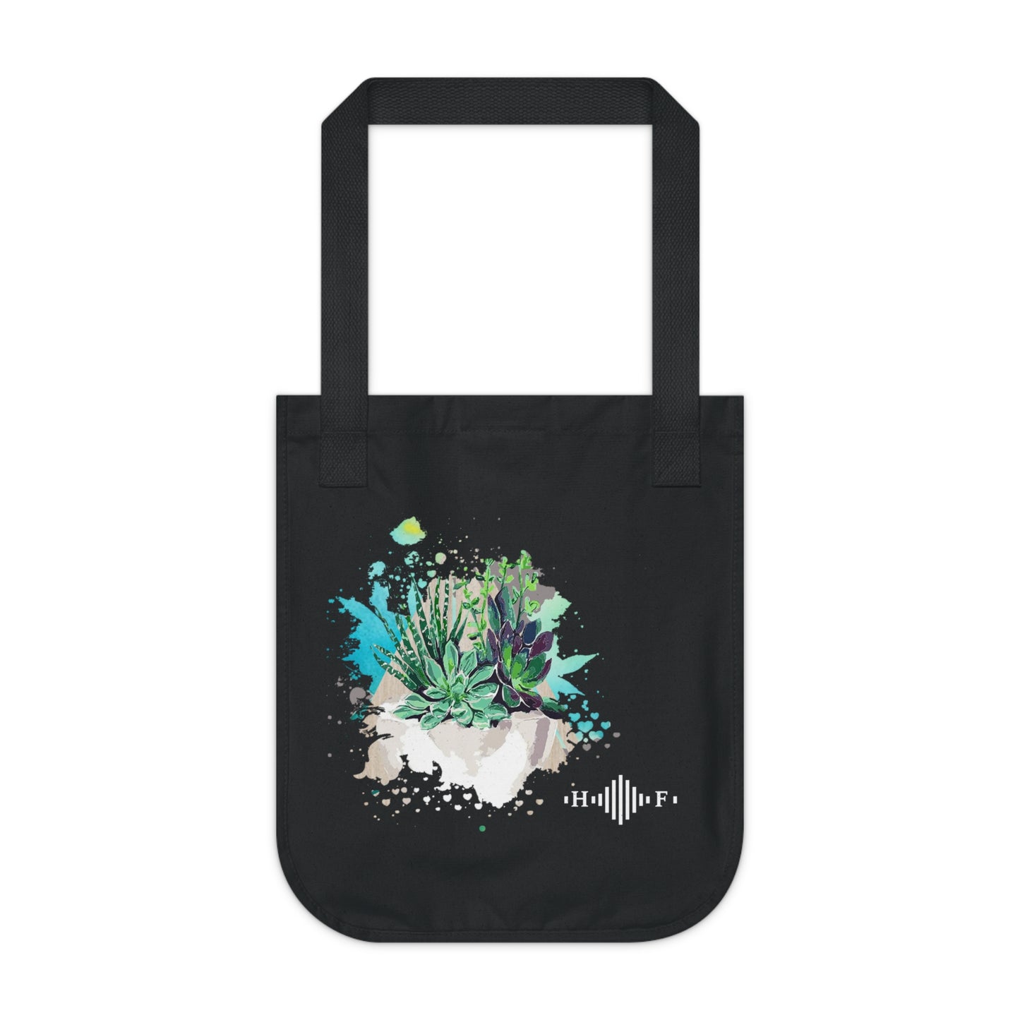 Cool Succulents - ORGANIC Canvas Tote Bag