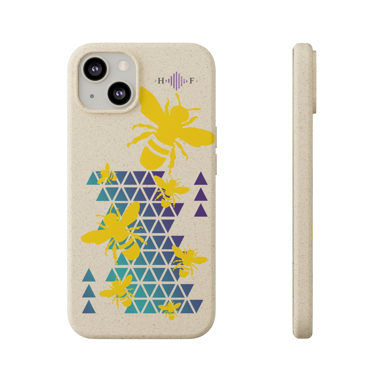 Golden Bees ECO FRIENDLY - Biodegradable Cases
