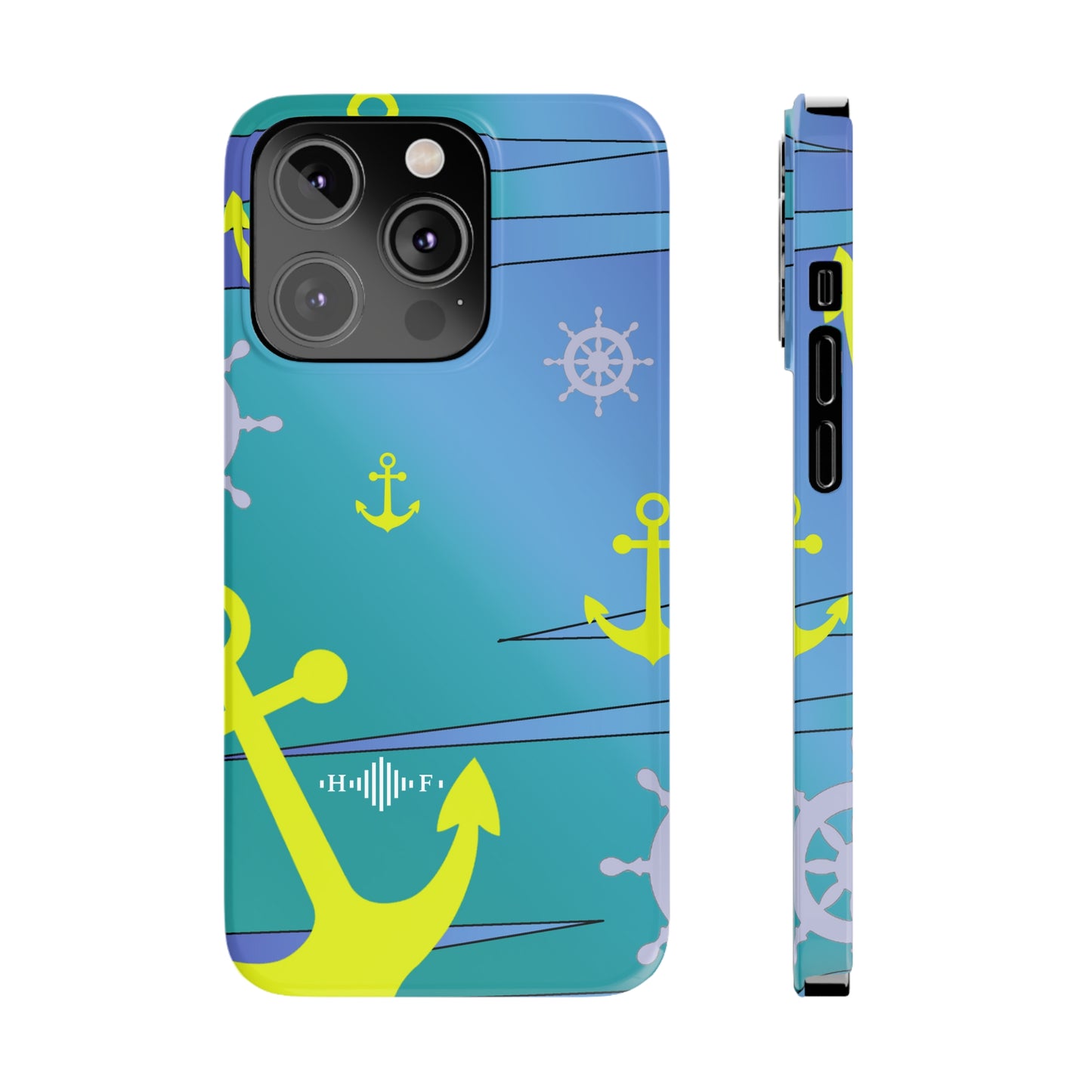 Anchors Ahoy - Slim Phone Cases