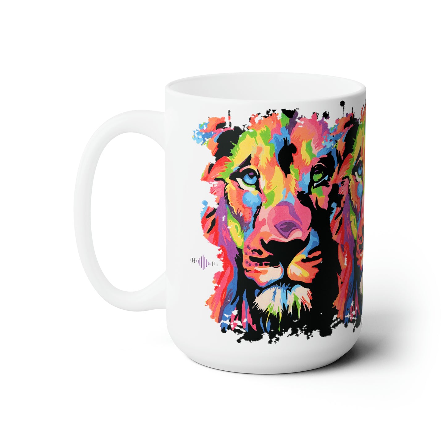 Lionheart- Ceramic Mug 15oz