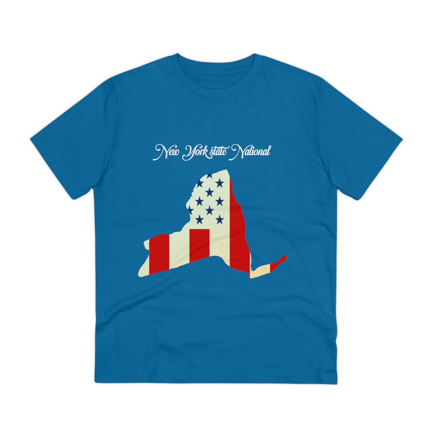 American State National - " New York "   **Organic Crew T-shirt **