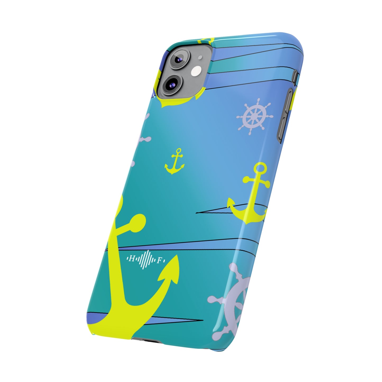Anchors Ahoy - Slim Phone Cases
