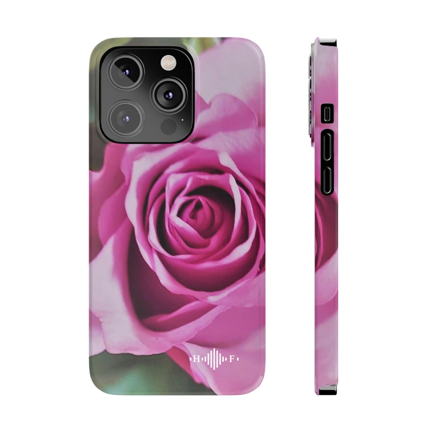 Pink Rose - Slim Phone Cases