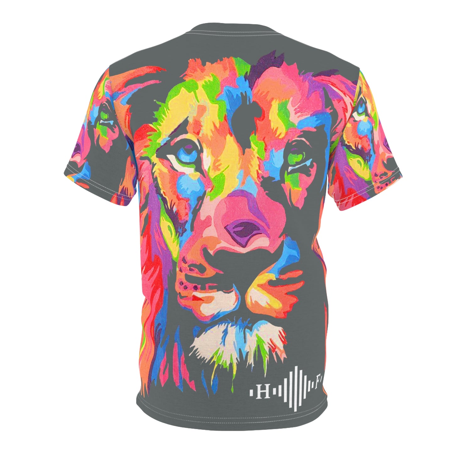 Lionheart (Gris) - T-shirt confort