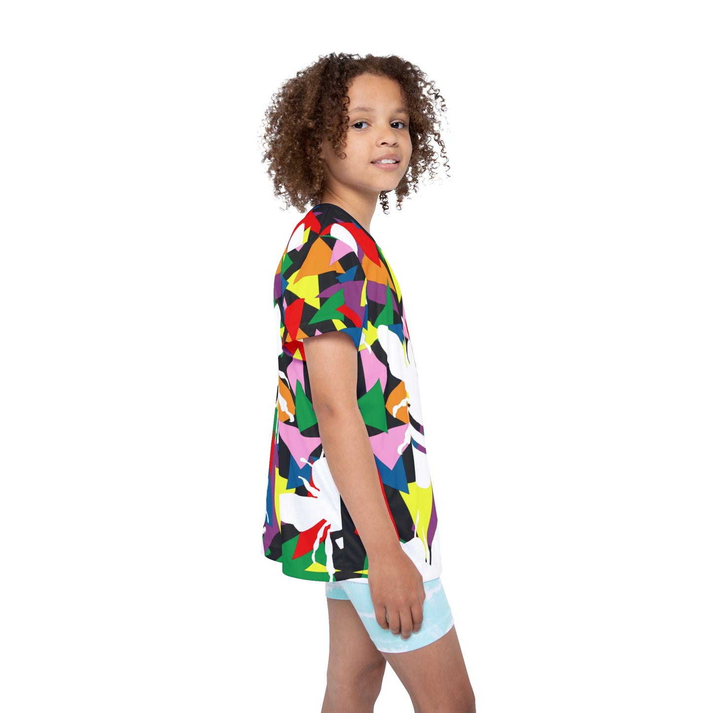 Tangle Bees - T-shirt en jersey de sport pour enfants