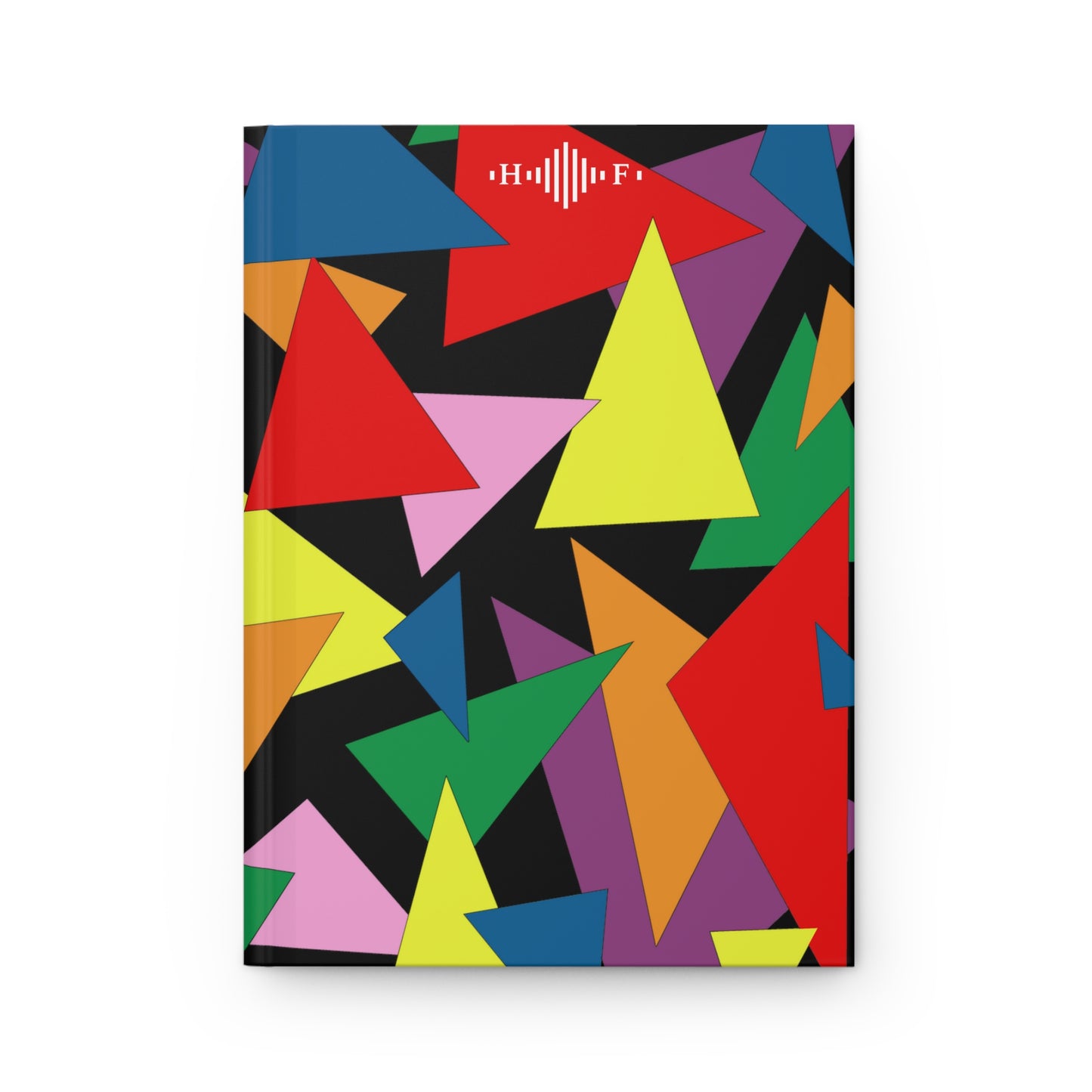 Journal à couverture rigide Triangle Tangle Mat