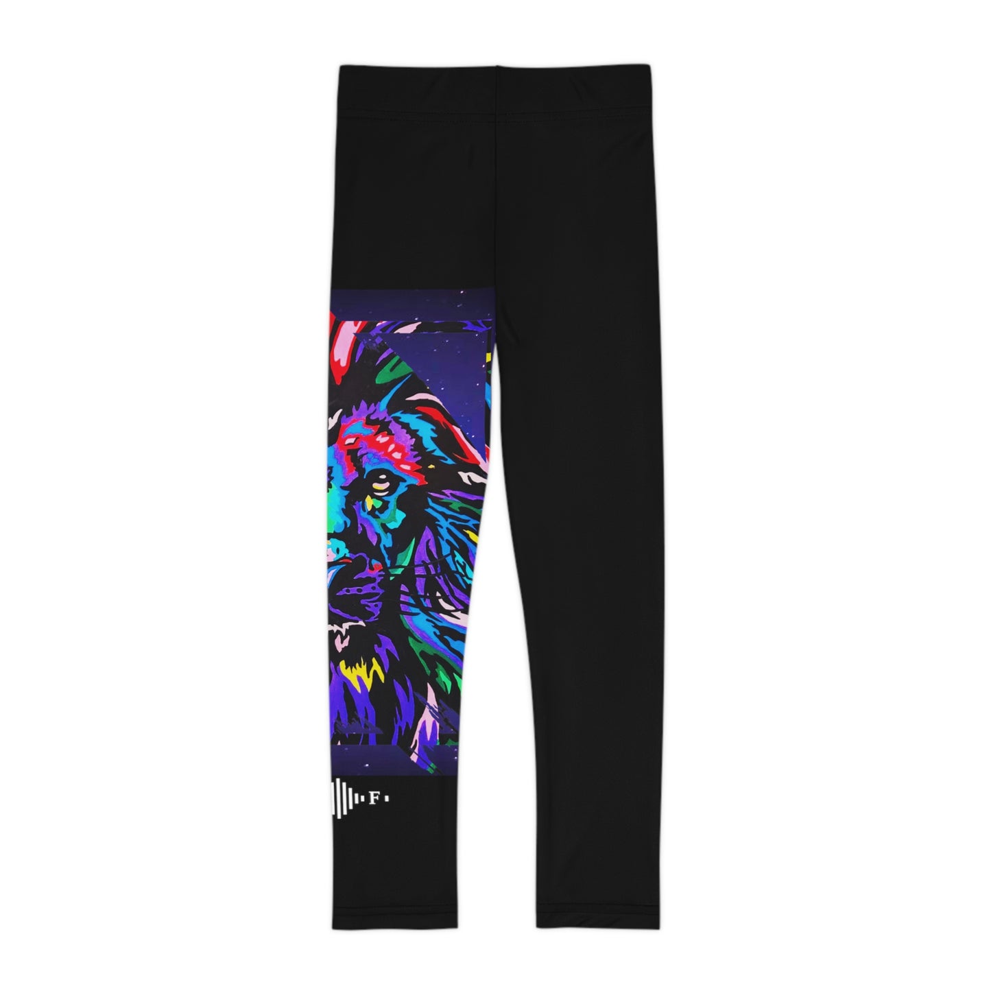 Lyre la demi-jambe Lyran - Leggings Enfants (AOP)