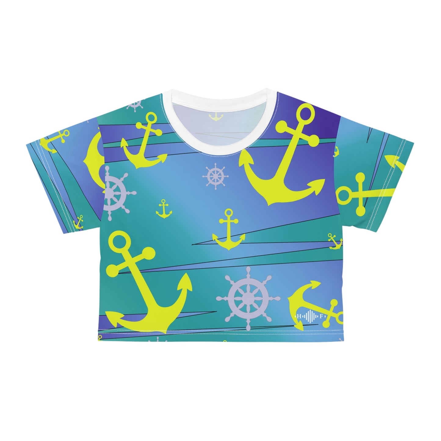 Anchors Ahoy - T-shirt court (AOP)