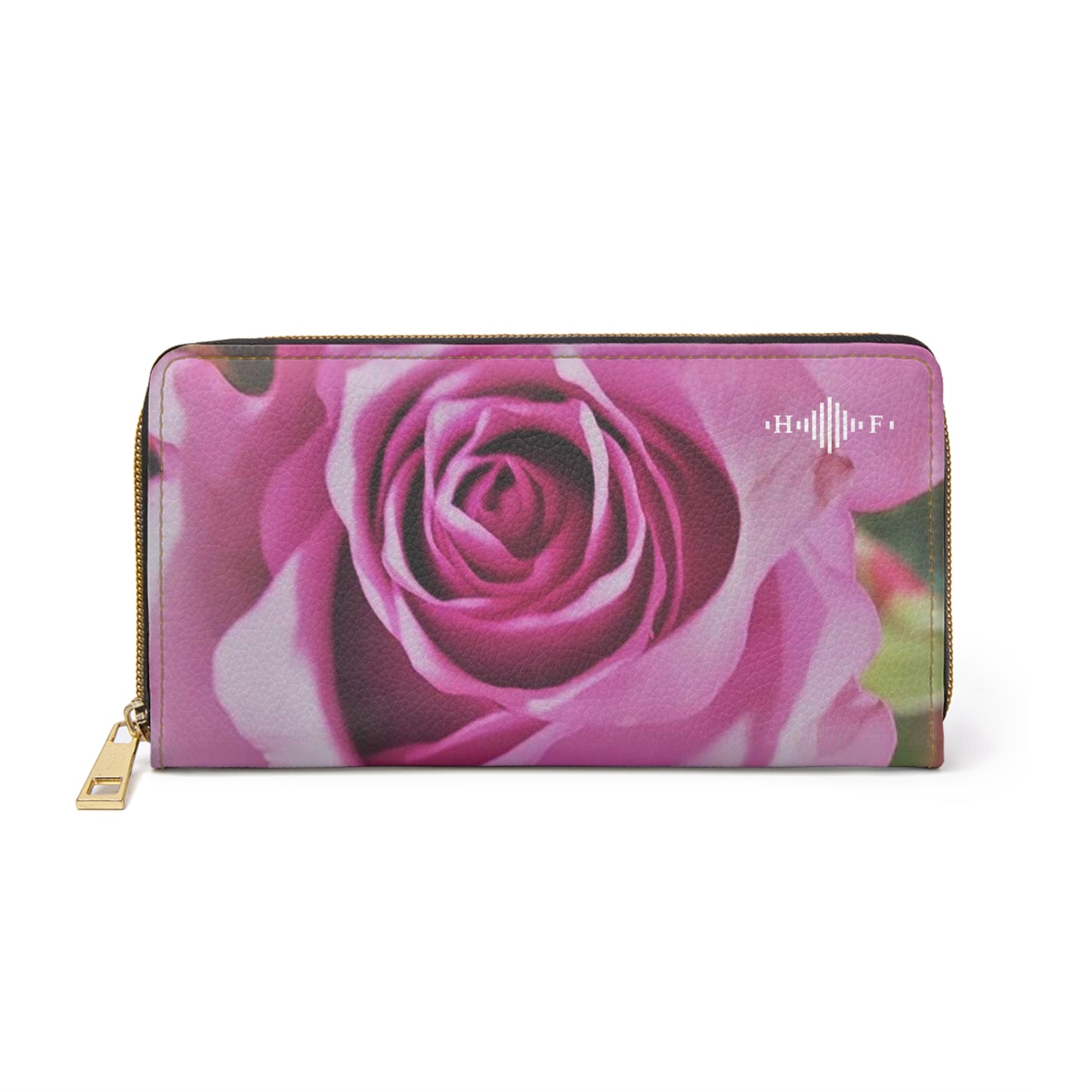 Pink Rose - Zipper Wallet